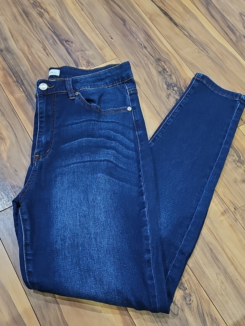 Kancan Women's 13/30 Dark Blue Women's Skinny Jeans